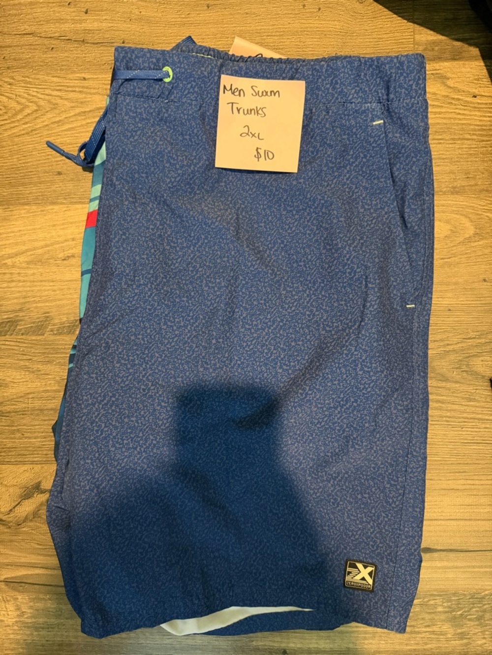 Men's Blue Swim Trunks
